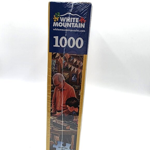 White Mountain Attic Treasures 1000 Piece Rare Hard To Find Sealed Steve Crisp - Picture 4 of 8